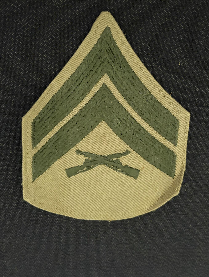 USMC Marine Corporal Chevron