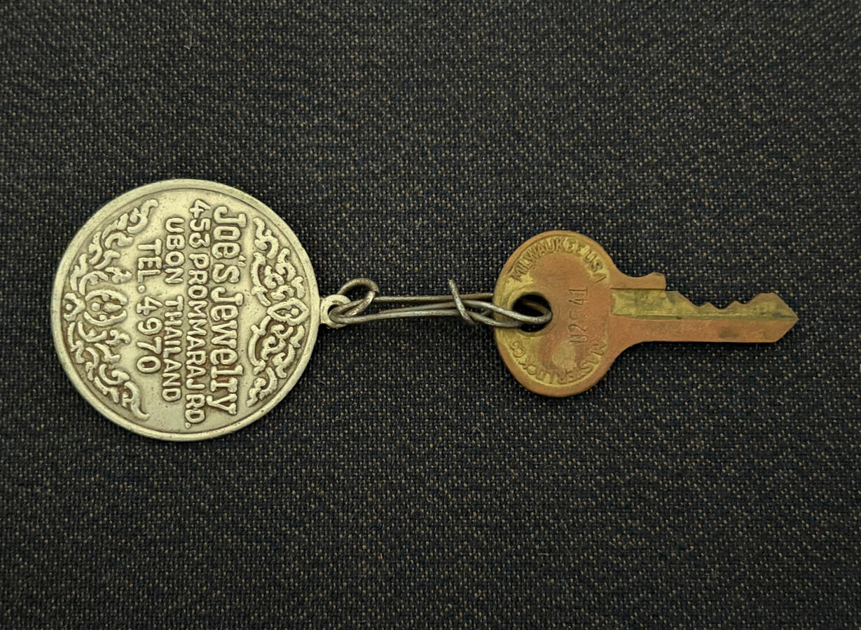 Key and keychain from Thailand #2