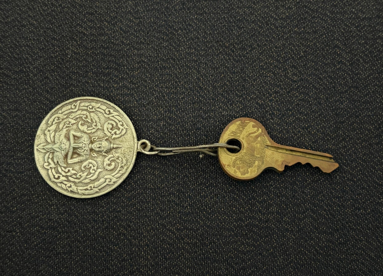 Key and keychain from Thailand #1